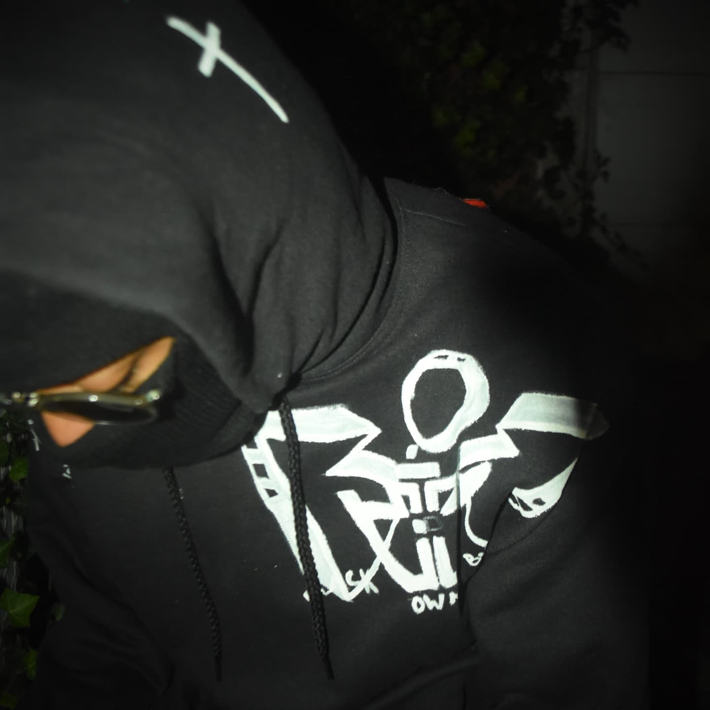 Hooded Sweatshirt (BLK)