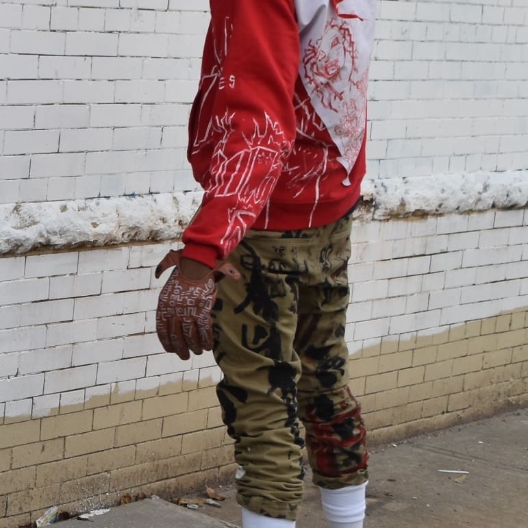 Hooded Sweatshirt (RED)